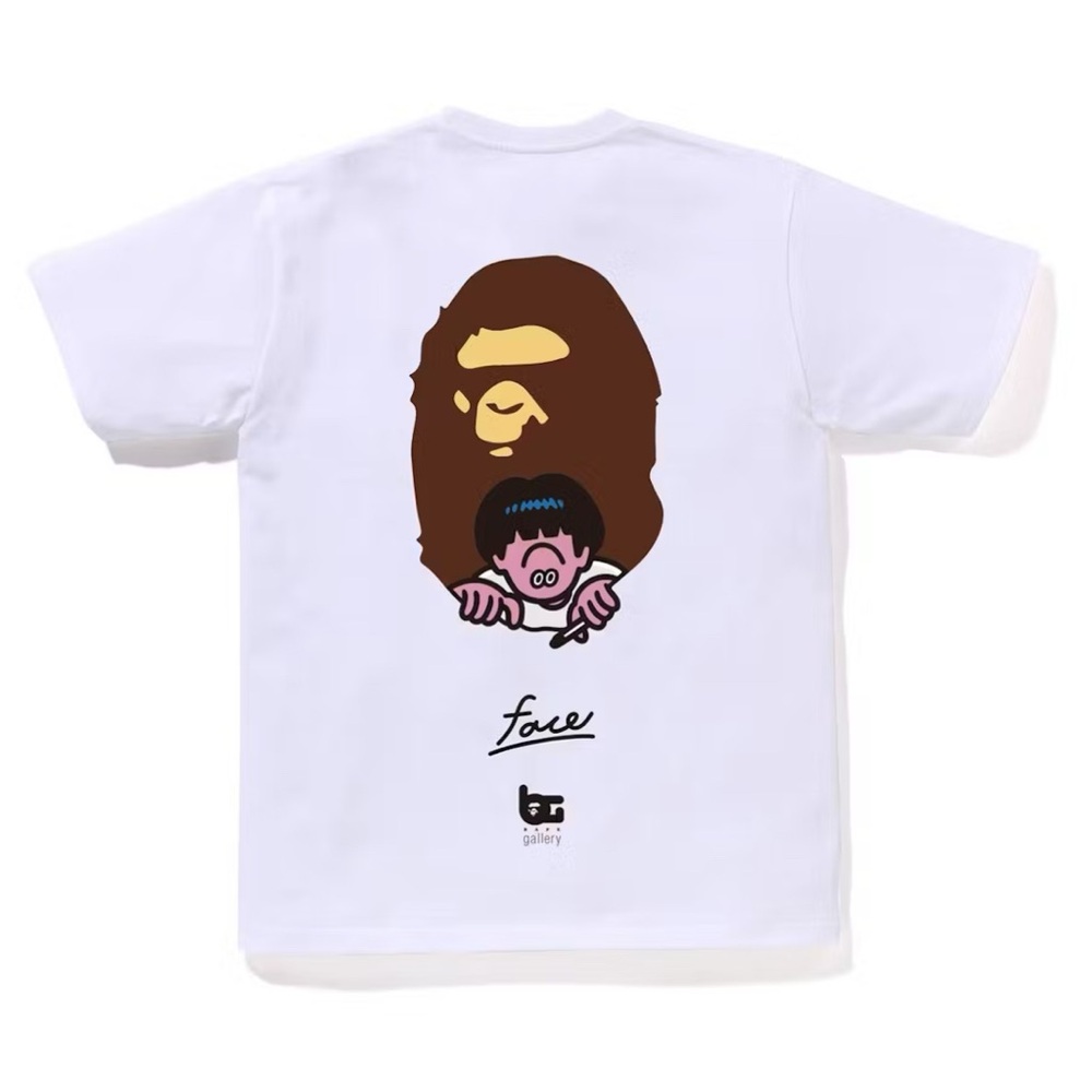 BAPE Gallery Face Oka Tee